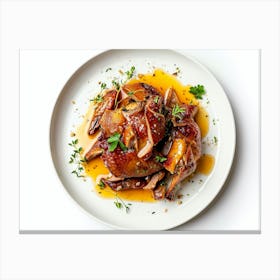 Roasted Duck 1 Canvas Print