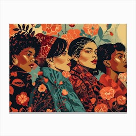 Women Of Color 15 Canvas Print