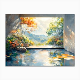 View Of Paradise Canvas Print