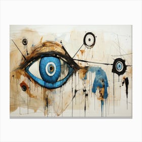 Eye Of The Tiger 7 Canvas Print