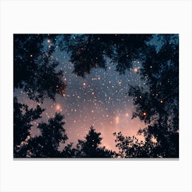 Stars In The Sky Canvas Print