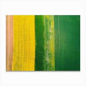 Aerial Fields 1 Canvas Print