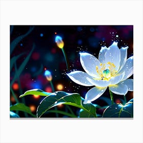 Lotus Flower 4 Canvas Print