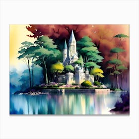 Fairytale Castle 11 Canvas Print