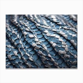 Snake Skin Texture Canvas Print