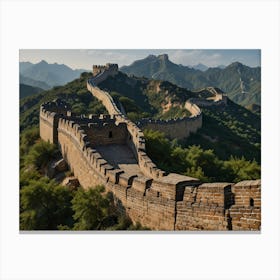 Great Wall Of China 2 Canvas Print