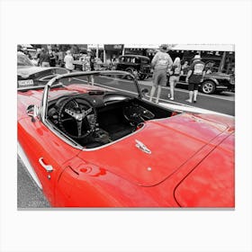 Corvette Convertible Canvas Print