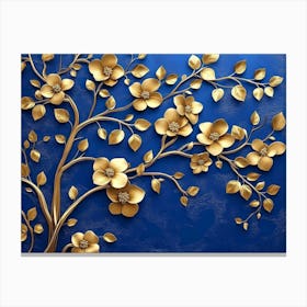 Gold Tree 5 Canvas Print