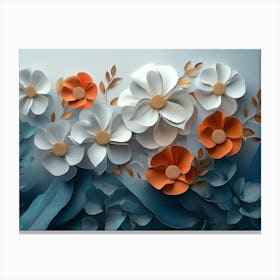 3d Flower And Art Painting Leinwandbilder