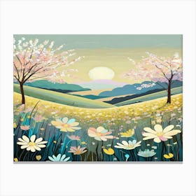 Cherry Blossoms 3 Canvas Print