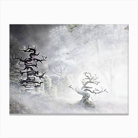 Shinto Shrine Canvas Print