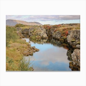 Colors of Thingvellir Iceland Canvas Print
