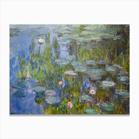 Claude Monet Water Lilies, Claude Monet Canvas Print