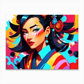 Asian Girl 16 Canvas Print