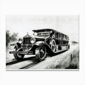 Vintage Car 5 Canvas Print