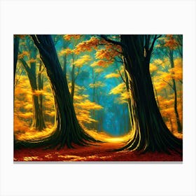 Forest 8 Canvas Print