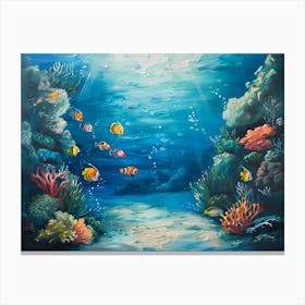 Coral Reef Canvas Print