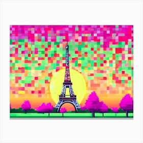 Paris Eiffel Tower Canvas Print