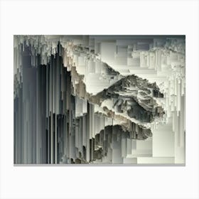 1000003852 Glitch Canvas Print