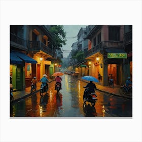  Hanoi City 2  Canvas Print