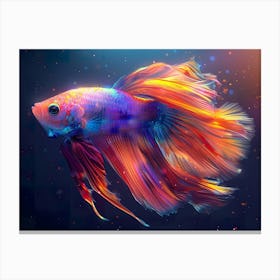 Siamese Catfish 5 Canvas Print