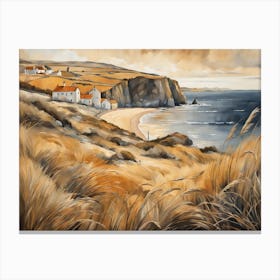 European Coastal Painting (59) Canvas Print