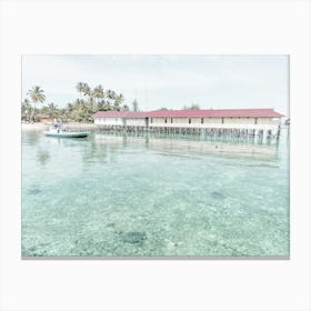 Derawan Tropical Island Canvas Print