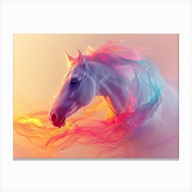 Hd Horse Wallpaper Canvas Print