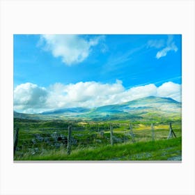 Road In The Mountains Canvas Print