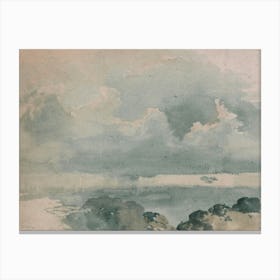 View Of The Sea Canvas Print