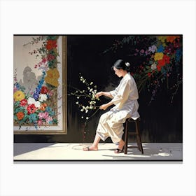 Chinese Painting 4 Canvas Print