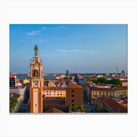 Basilica Santuario Sant'Antonio di Padova
Milano Italia. Aerial Photography Canvas Print
