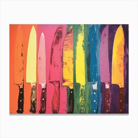 Contemporary Artwork Inspired By Andy Warhol 13 Canvas Print