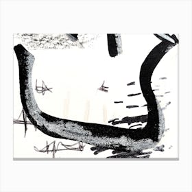 Abstract Painting Minimalism Canvas Print