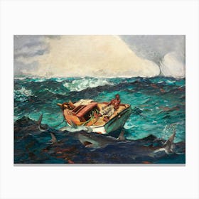 The Gulf Stream, Winslow Homer Canvas Print