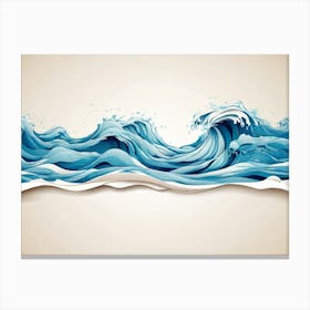 Ocean Waves 3 Canvas Print