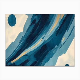 Blue Wave 10 Canvas Print