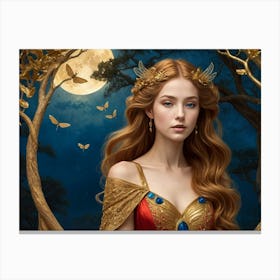 Elf Princess 01 Canvas Print