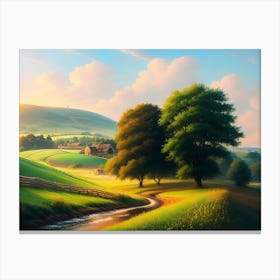 Landscape Painting 184 Canvas Print