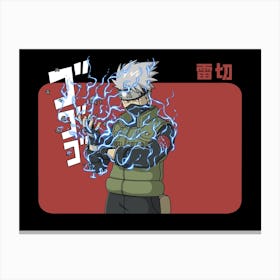 Raikiri Kakashi Canvas Print