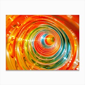 Colorful Swirl Canvas Print