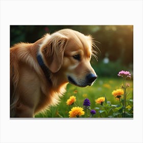 Golden Retriever 2 Canvas Print