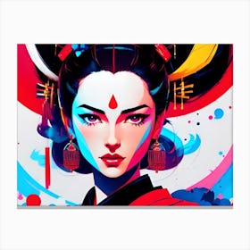 Chinese Girl 7 Canvas Print