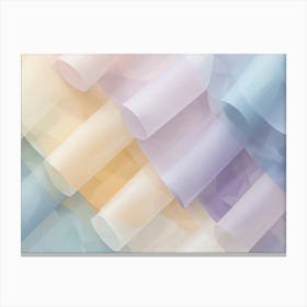 Watercolor Paper Background Canvas Print