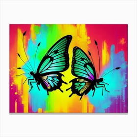 Butterfly Painting 126 Canvas Print