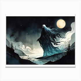 Phantom Of The Lake Canvas Print