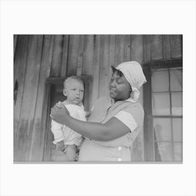 Untitled Photo, Possibly Related To New Madrid County, Missouri Tub Of Stringbeans In Sharecropper S Home Canvas Print