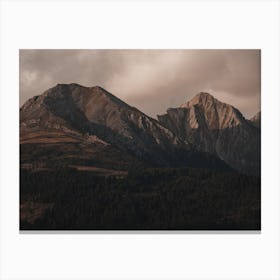 Forested Mountains Canvas Print