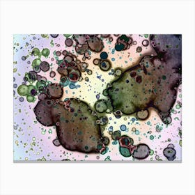 Alcohol Ink Abstraction 13 Canvas Print