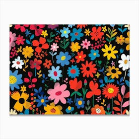 Floral Pattern 5 Canvas Print